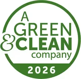 green and clean 2026 logo